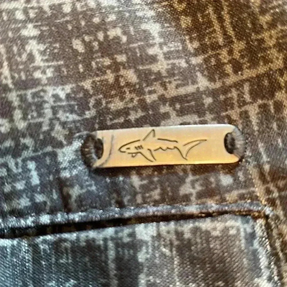 Shark Greg Norman for Tasso Elba Gray Mens Shorts Size 40 Slim Fit Quick Dry. - Picture 4 of 8